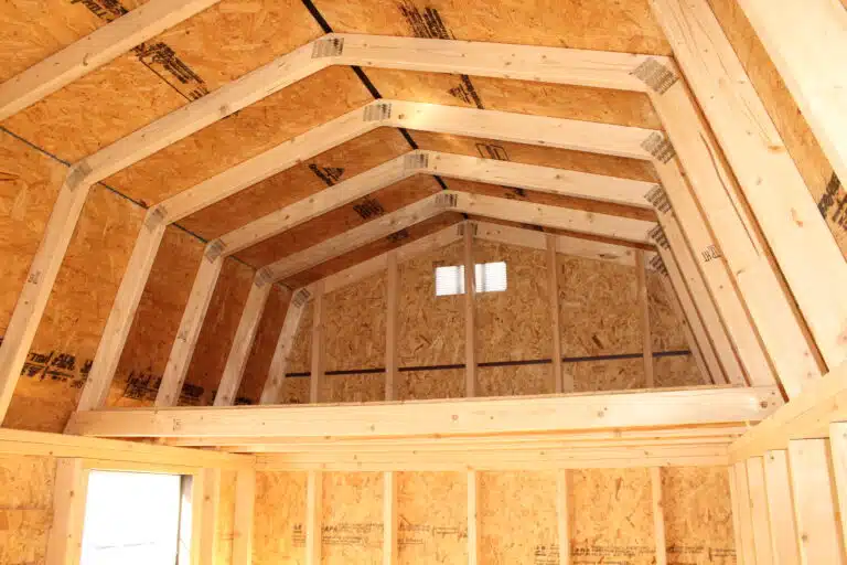 8x16 Side Lofted Barn