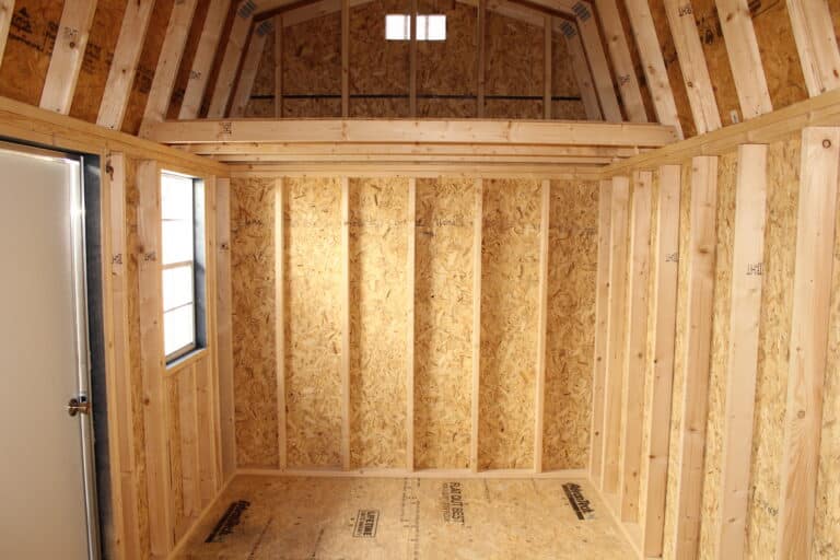 8x16 Side Lofted Barn