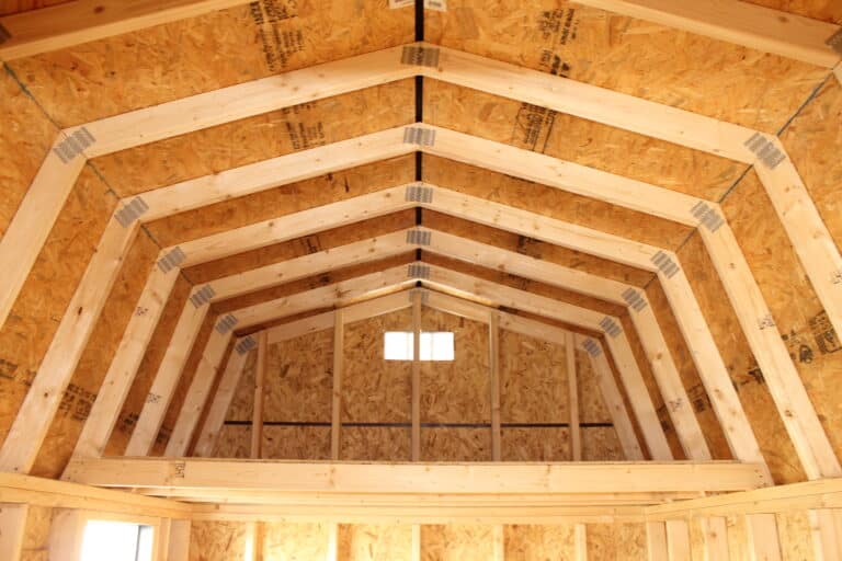 8x16 Side Lofted Barn