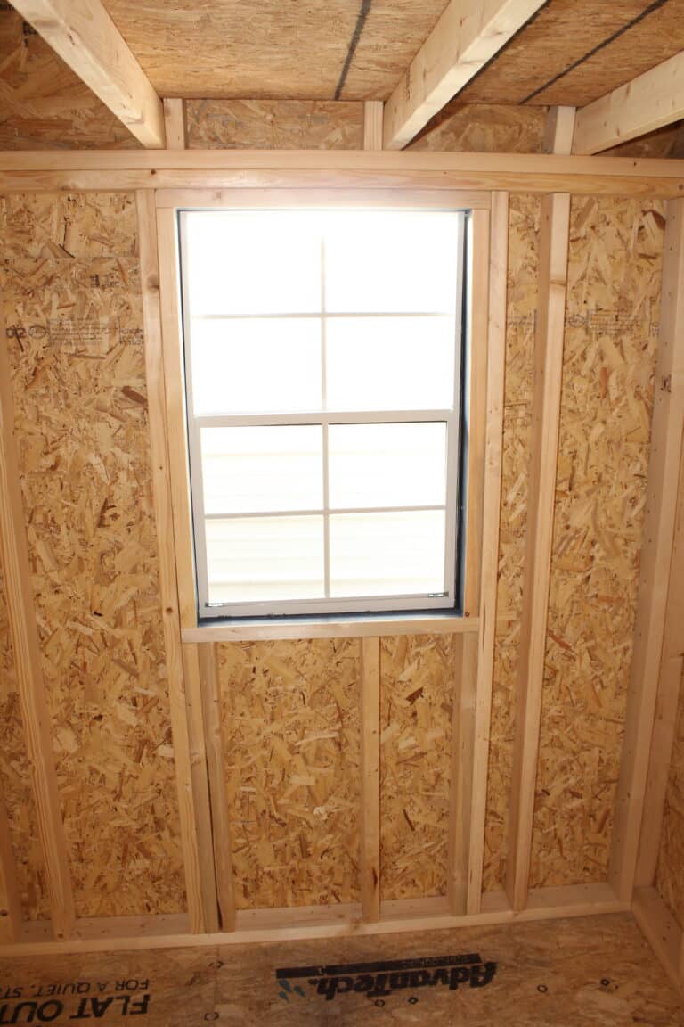 8x16 Side Lofted Barn