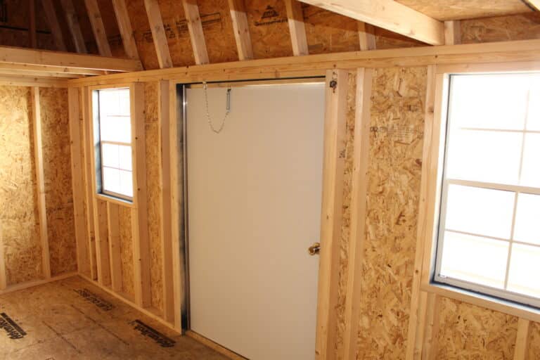 8x16 Side Lofted Barn