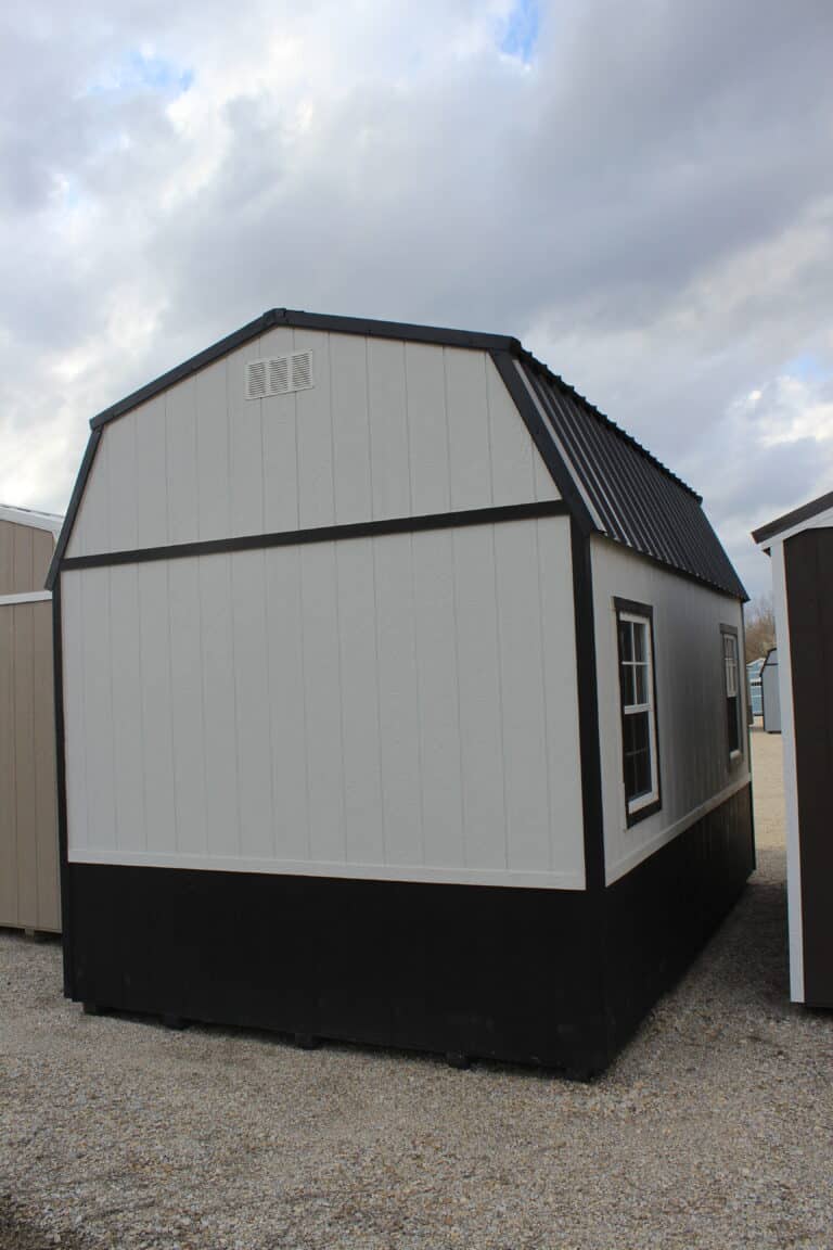 10x16 Side Lofted Barn - Mountain Home