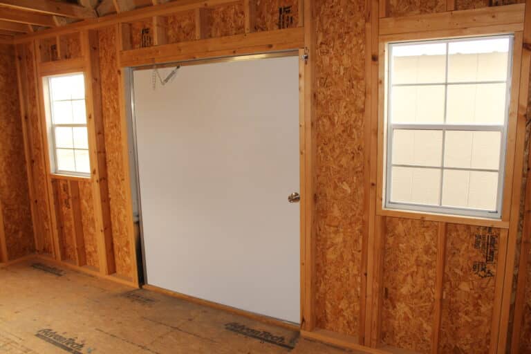 10x16 Side Lofted Barn - Mountain Home