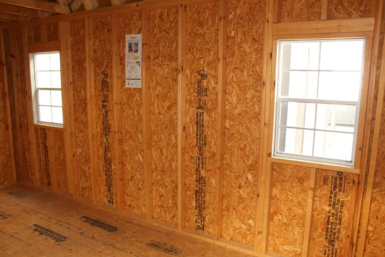 10x16 Side Lofted Barn - Mountain Home