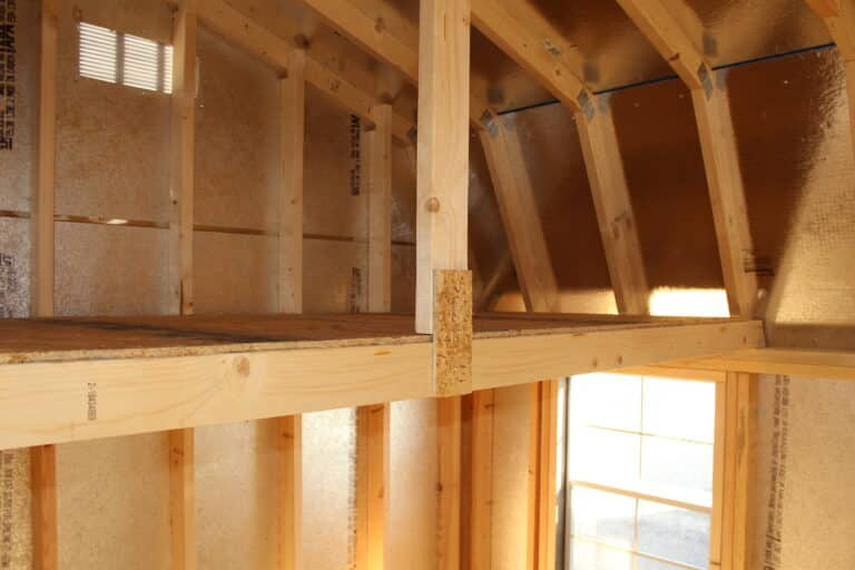 10x16 Side Lofted Barn - Searcy