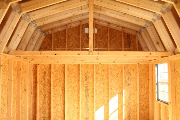 12x16 Side Lofted Barn