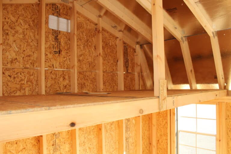 12x16 Side Lofted Barn