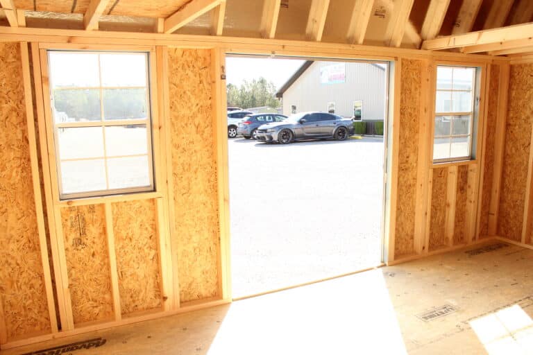 12x16 Side Lofted Barn