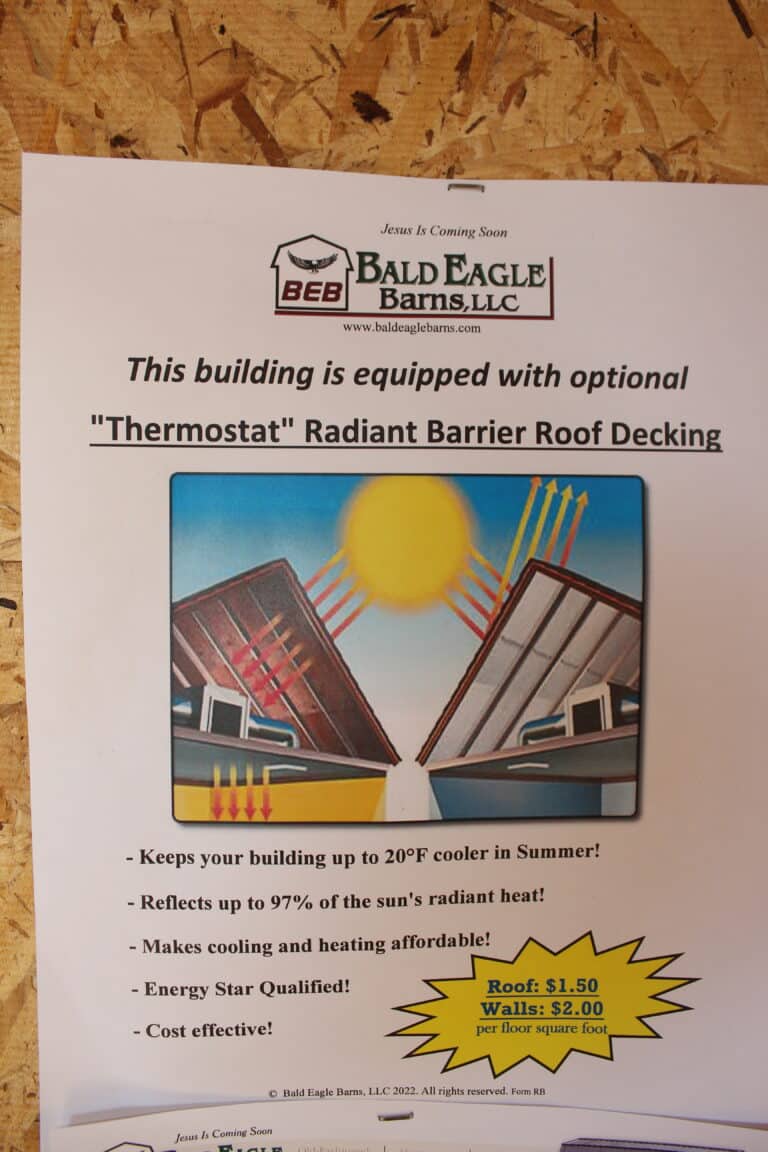12x16 Side Lofted Barn