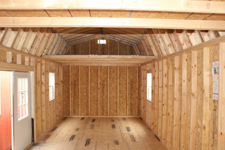 12x28 Side Lofted Barn