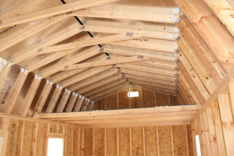 12x28 Side Lofted Barn