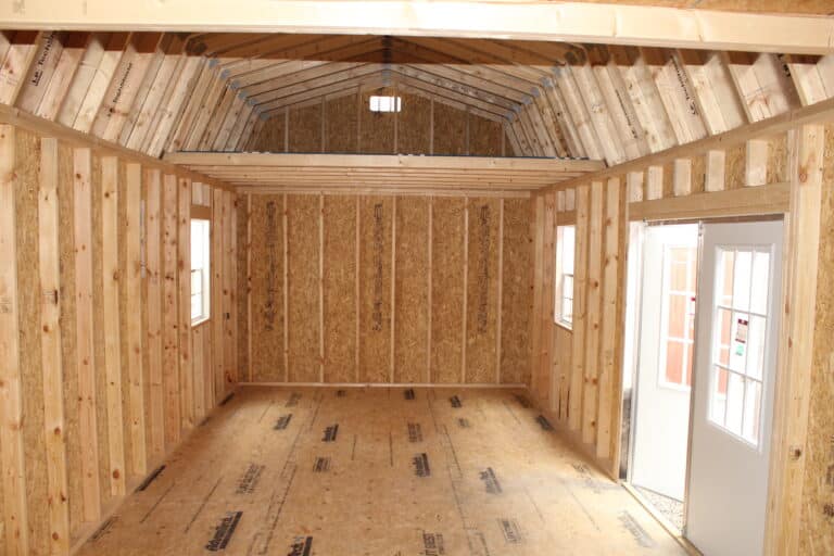 12x28 Side Lofted Barn