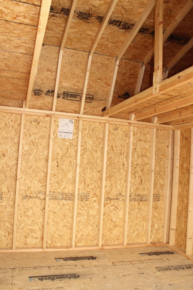 10x12 Side Lofted Barn