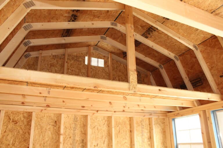 10x12 Side Lofted Barn