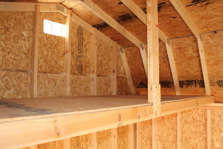 10x12 Side Lofted Barn