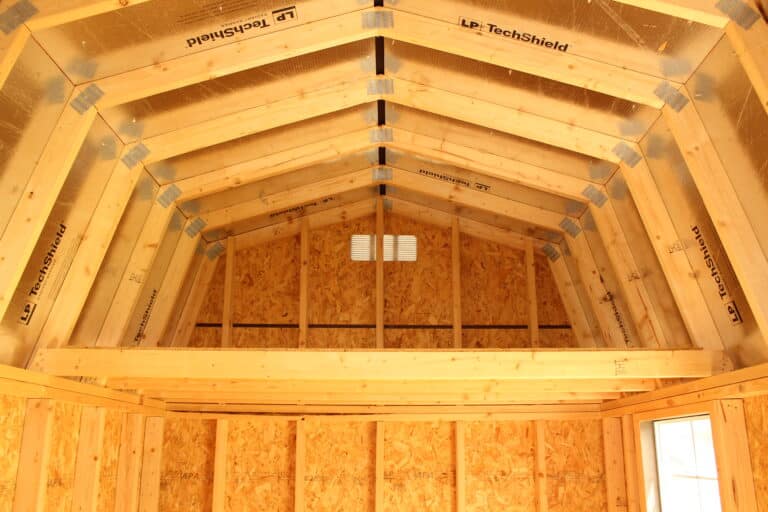 8x16 Side Lofted Barn - Wynne