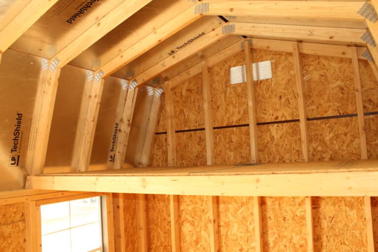 8x16 Side Lofted Barn - Wynne