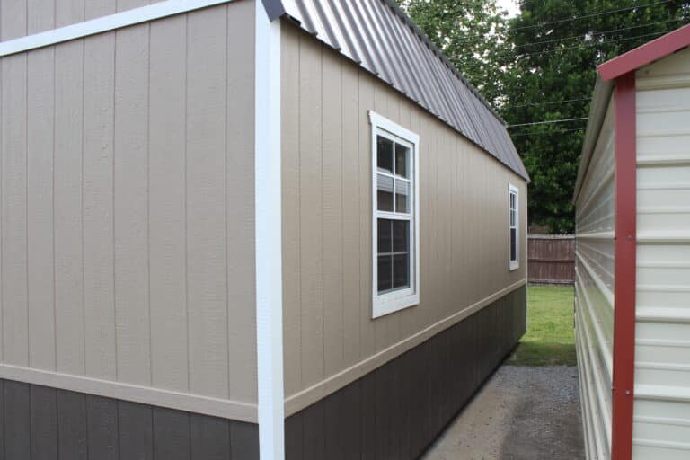 12x24 Side Lofted Barn - Wynne