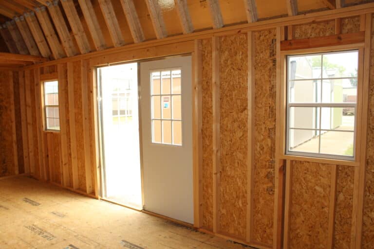 12x24 Side Lofted Barn - Wynne