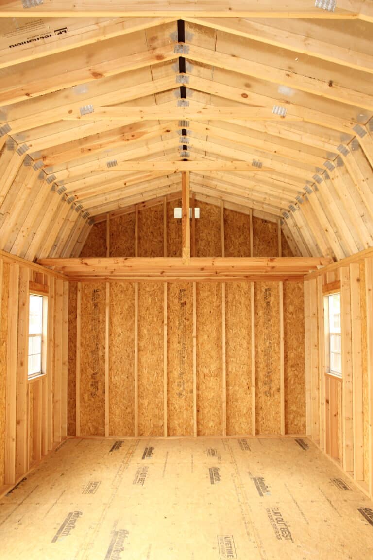 12x24 Side Lofted Barn - Wynne