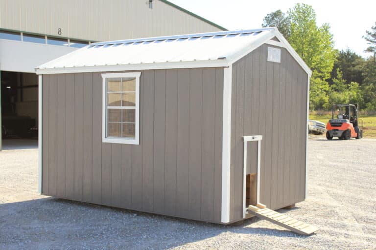 8x12 Chicken Coop Deluxe