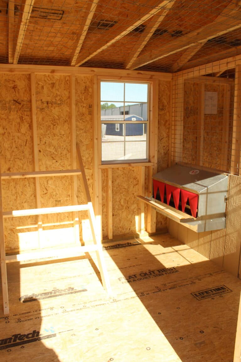 8x12 Chicken Coop Deluxe