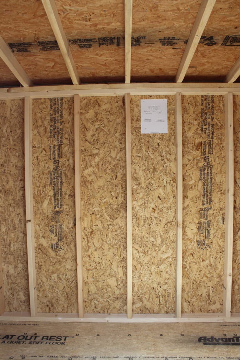 6x8 Metro Shed