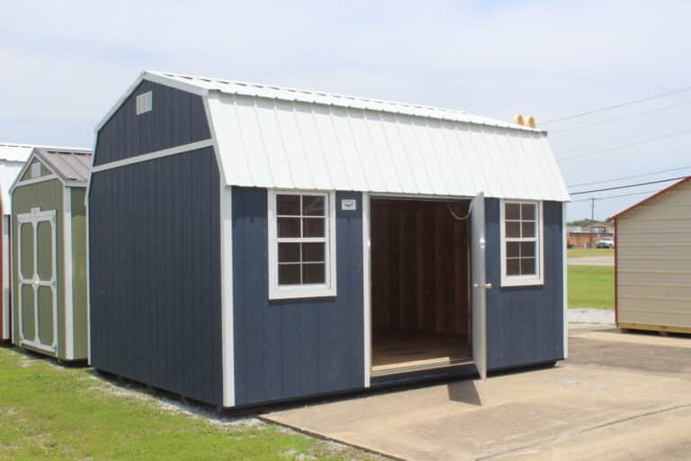 12x16 Side Lofted Barn - Wynne