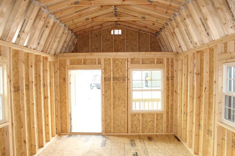 12x24 Upgraded Barn Cabin