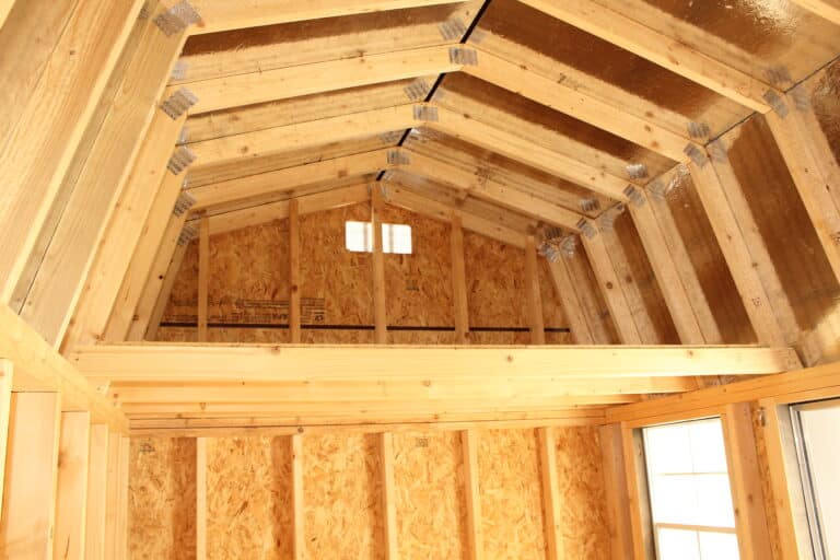 8x12 Side Lofted Barn