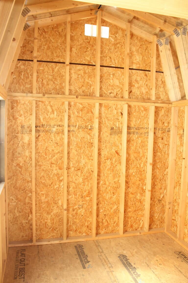 8x12 Side Lofted Barn