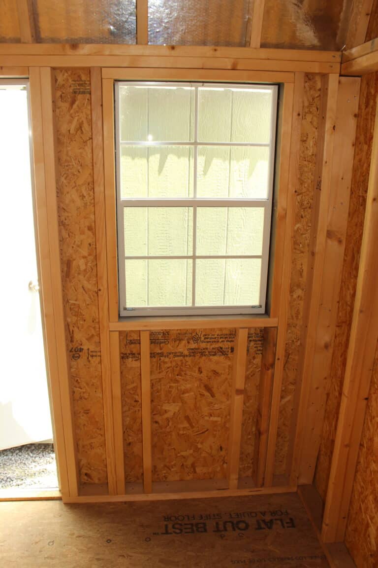 8x12 Side Lofted Barn