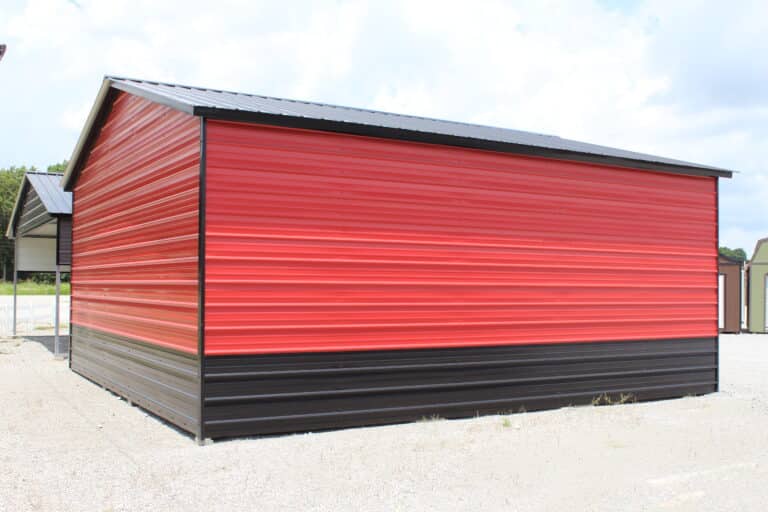 24x25 Metal Garage
