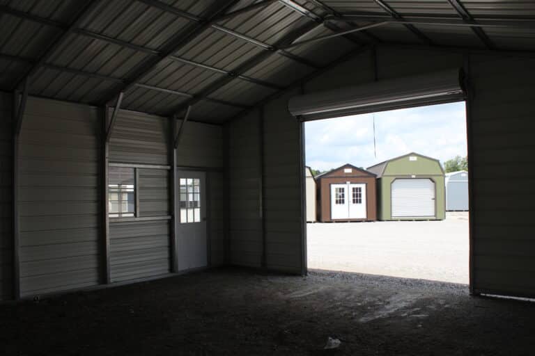 24x25 Metal Garage