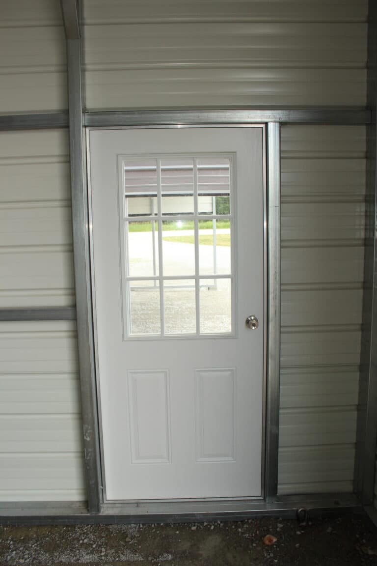 24x25 Metal Garage