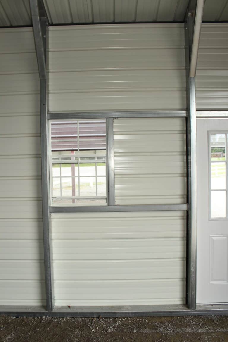 24x25 Metal Garage