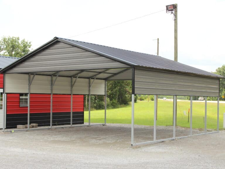 24x25 Standard Metal Carport