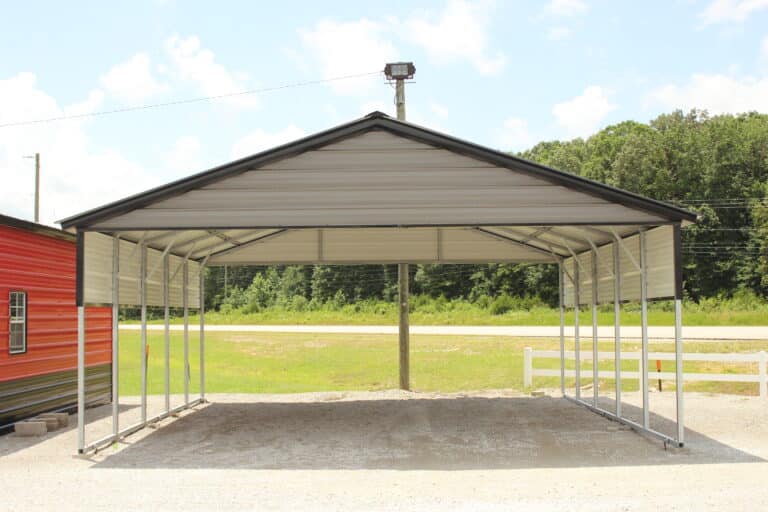 24x25 Standard Metal Carport