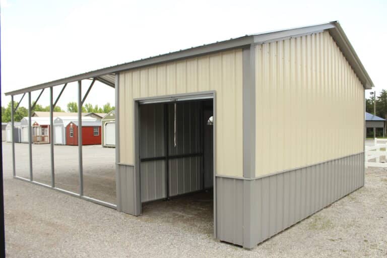 20x30 Metal Combo Building