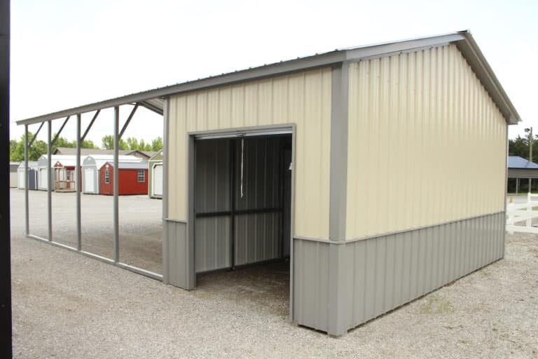 20x30 Metal Combo Building