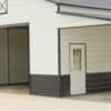 44x25 Metal Horse Barn with Storage Leans