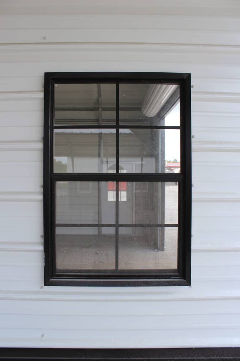 44x25 Metal Horse Barn with Storage Leans