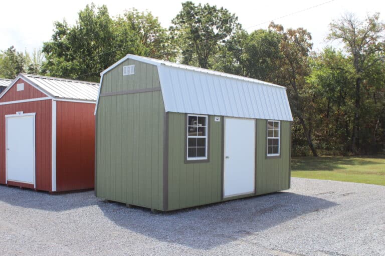 8x16 Side Lofted Barn
