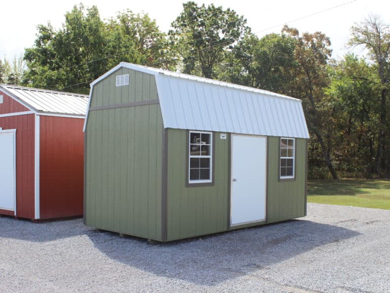 8x16 Side Lofted Barn
