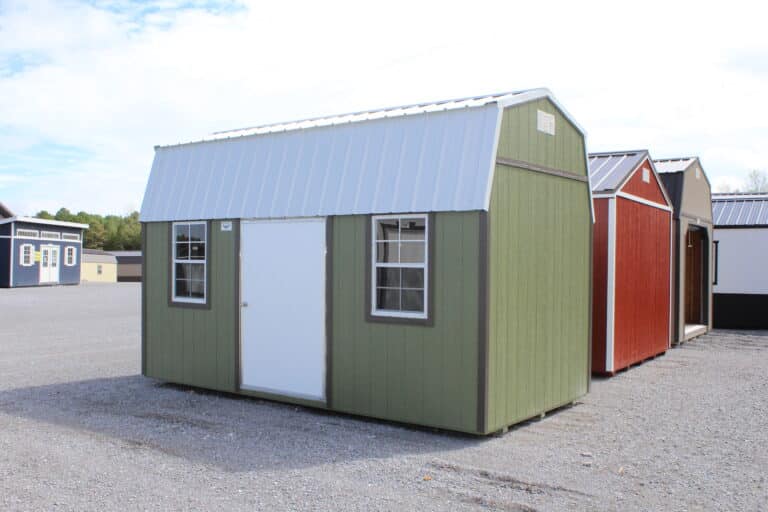 8x16 Side Lofted Barn