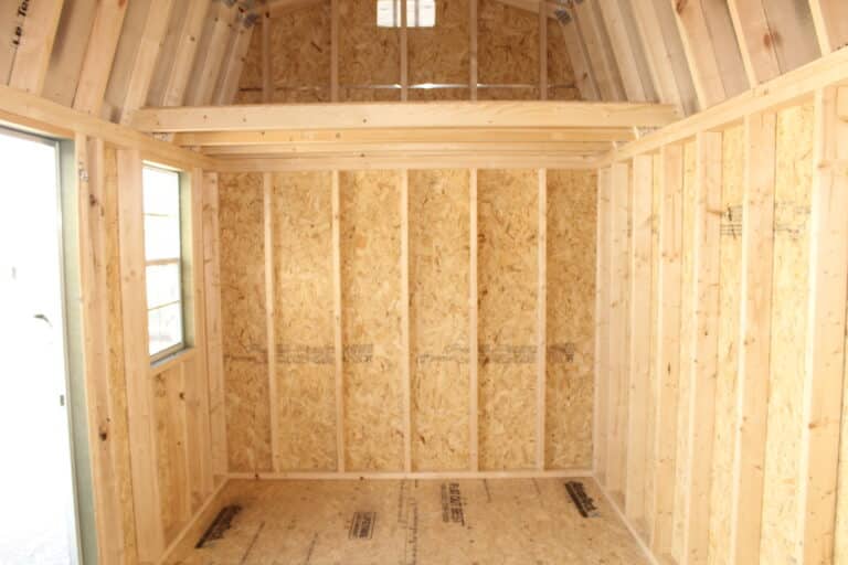 8x16 Side Lofted Barn