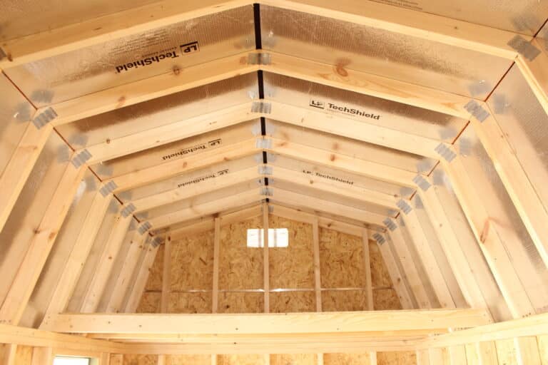 8x16 Side Lofted Barn