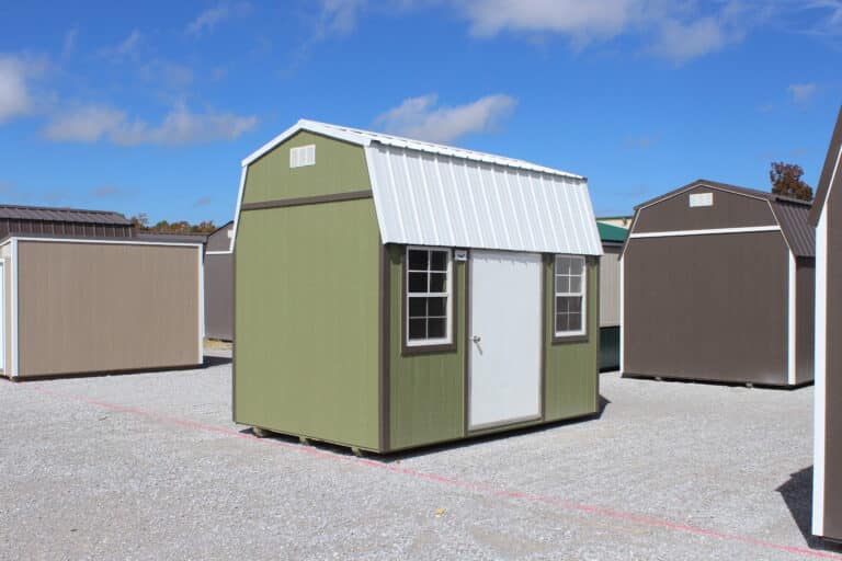 8x12 Side Lofted Barn