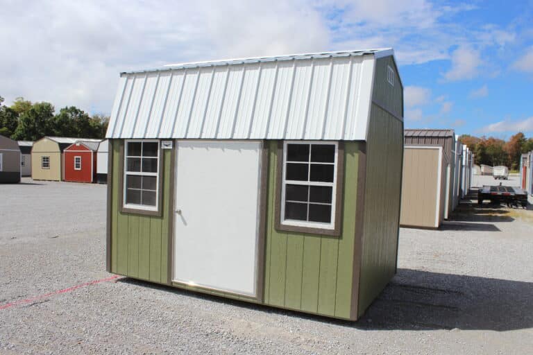 8x12 Side Lofted Barn