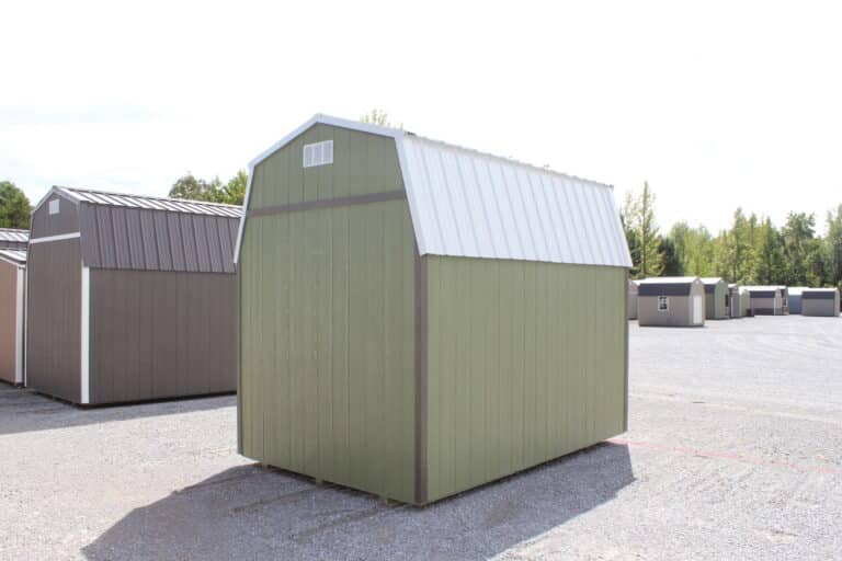 8x12 Side Lofted Barn